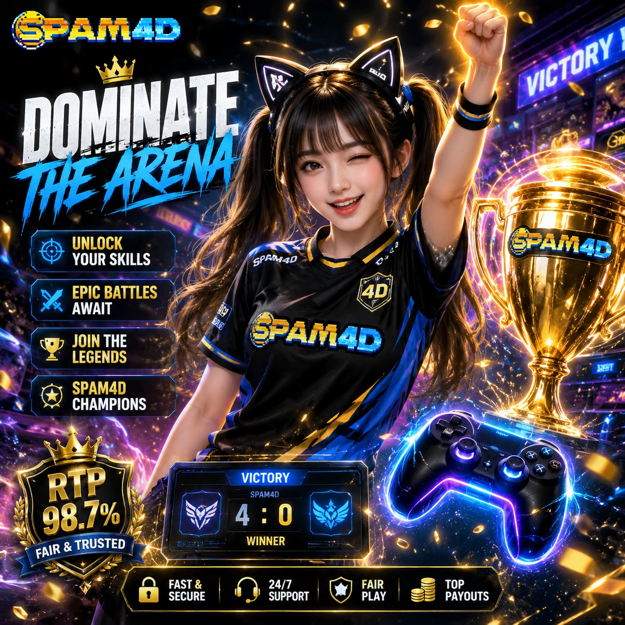 SPAM4D  SPAM4D > Bandar Toto Online Terpercaya dengan Slot Togel 4D by Hey siriusly